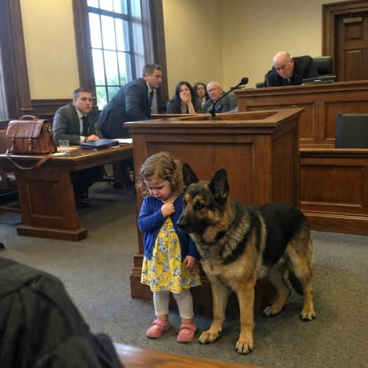 The Defense Lawyer Laughed When A Silent Three-Year-Old And Her Dog Took The Witness Stand — “This Is A Courtroom, Not A Circus,” He Said, But When The Little Girl Finally Whispered And Pointed, No One In The Room Could Breathe Again
