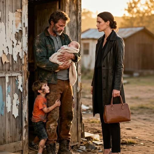 A wealthy woman arrived unexpectedly at her employee’s house without warning… and that discovery completely changed his life….