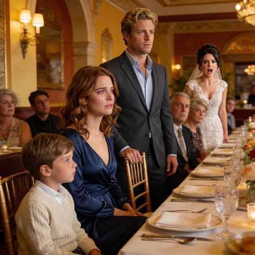 My cousin mocked me in front of everyone for being a single mom. My uncle joined in. Then her fiancé walked to me and said something that silenced the entire room.