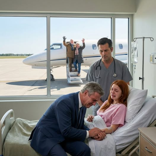 “My family abandoned me in the ER because they didn’t want to pay the bill. As I flatlined for the third time, they left to ‘grab a steak.’ Suddenly, a fleet of helicopters shook the hospital, and my billionaire husband—the man they thought was a ‘nobody’—stormed in with the world’s best surgeons. Their meal was about to become very expensive.”