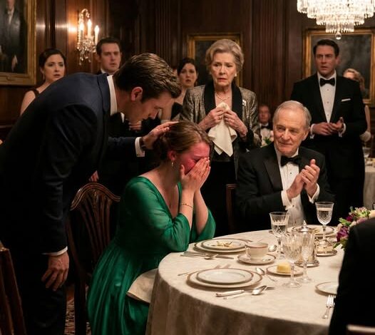 I never told my son-in-law that I was a judge who had spent her entire career putting domestic abusers behind bars. At a lavish dinner, he suddenly yanked my daughter’s hair because she ordered the “wrong” wine. His father clapped and laughed. “She needs to know her place—a girl without a father. Good job, son.” They thought I was just a harmless single old woman, easy to bully. I slowly stood up, met his eyes, and said calmly, “You’ll be meeting her father very soon— in hell.”