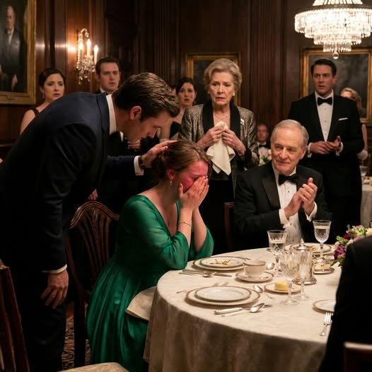 I never told my son-in-law that I was a judge who had spent her entire career putting domestic abusers behind bars. At a lavish dinner, he suddenly yanked my daughter’s hair because she ordered the “wrong” wine. His father clapped and laughed. “She needs to know her place—a girl without a father. Good job, son.” They thought I was just a harmless single old woman, easy to bully. I slowly stood up, met his eyes, and said calmly, “You’ll be meeting her father very soon— in hell.”