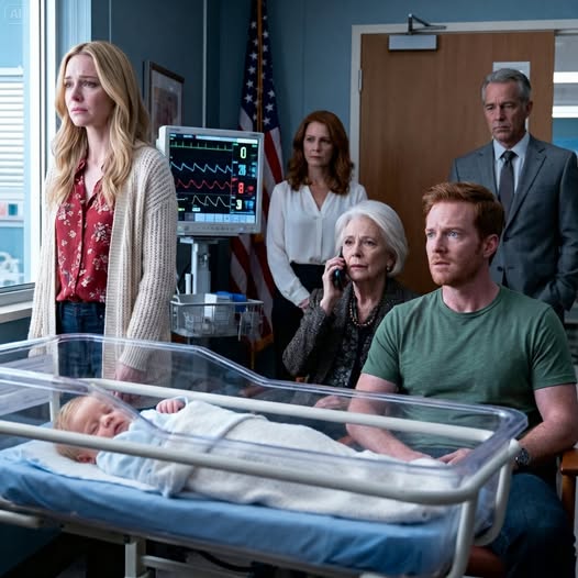 My mother-in-law spoke up in the hospital room, saying she had ordered a dna test and the baby wasn’t her son’s. my husband shook as relatives reacted in shock. i said nothing, staring out the window. then the hospital director walked in, his face serious, and said there was something urgent we all needed to hear.