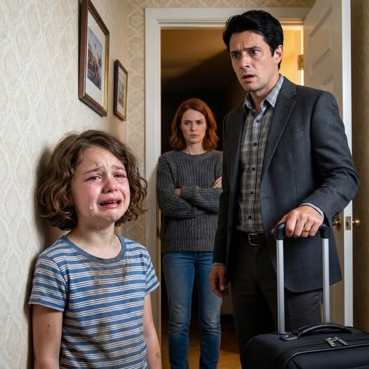 Daddy… my back hurts so much I can’t sleep. Mommy said I’m not allowed to tell you.” — I had just come home from a business trip when my daughter’s whisper exposed the secret her mother tried to hide.