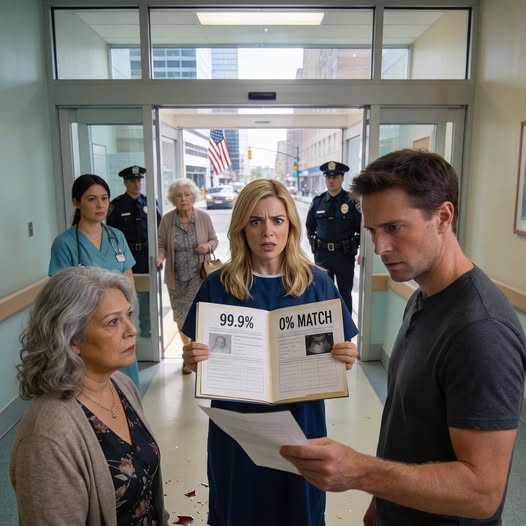 “Prove this baby is really our bloodline!” My Mother-in-law demanded in the delivery room. “Gladly,” I said, ordering tests for everyone. The results: My Husband was 99.9% match to our baby… but 0% match to his ‘parents.’ The real Grandmother walked in with police…