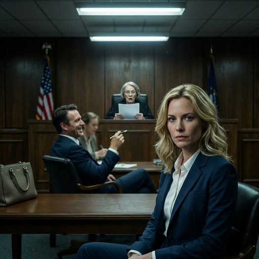 “Enjoy the trailer park, Sarah,” my husband laughed while signing the divorce papers. He thought I was a “broke” wife, not knowing I built a $5M empire while he cheated. When the judge read my bank balance, Michael’s smug smile died. Then, I leaned in and whispered the one truth that finally destroyed him…