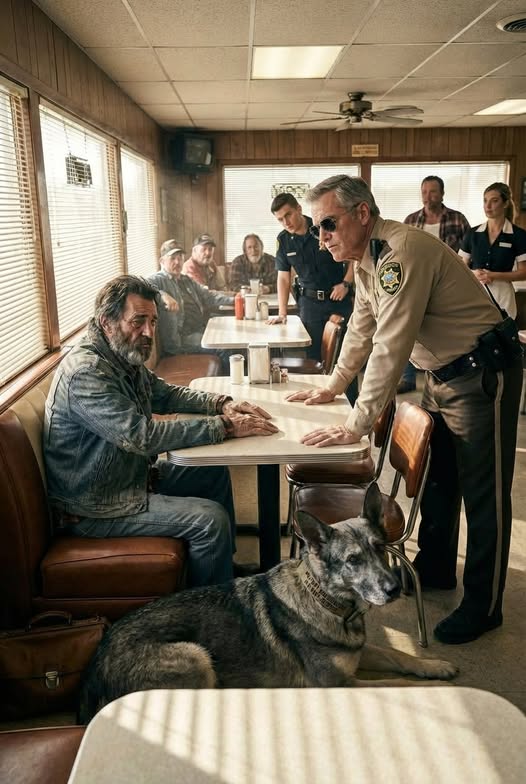 They Laughed at a Ragged Old Man and His “Stray” in a Roadside Diner — Until the Ground Began to Shake