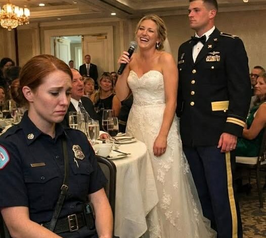 I Paid for My Sister’s Luxury Wedding and Sat Quietly in the Back — ‘She’s Just a Gate Guard, Who Would Ever Want Her?’ My Sister Joked Into the Microphone, But the Moment the Groom Stood Up, the Entire Ballroom Went Silent
