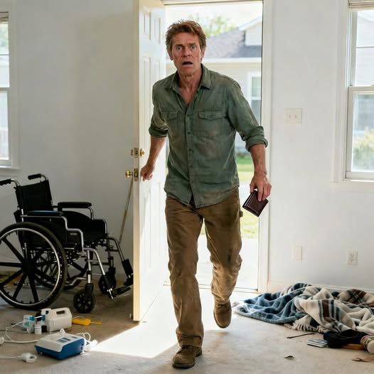 I spent five years caring for my paralyzed wife. The day I forgot my wallet and went back home, the moment I opened the door… I couldn’t breathe.