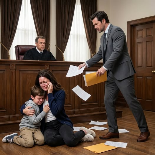 For six years, I paid every cent for his medical school. The day he graduated, he asked for a divorce. “Your simplicity repulses me. You’re beneath me now.” At the hearing, I slid an envelope to the judge. He opened it, glanced at my husband—then burst out laughing.