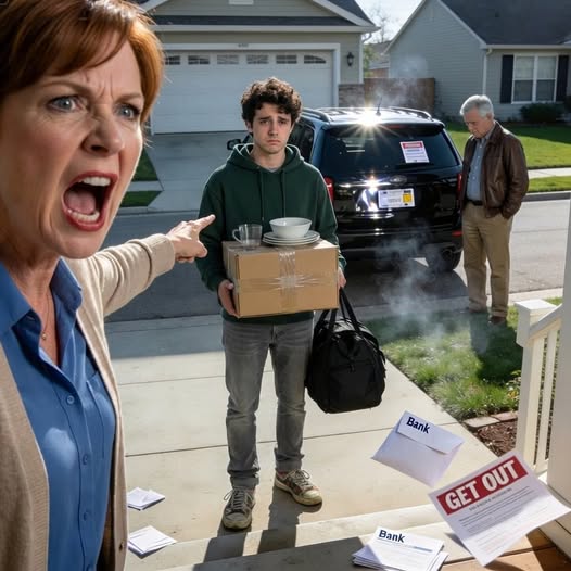 My mom screamed it in the driveway like she wanted the whole neighborhood to hear: “Get out and never come back!”