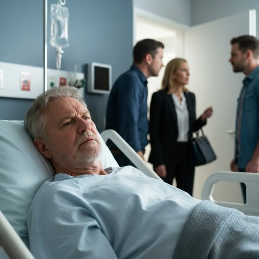 I woke up from the coma just in time to hear my son whisper, “When he d.i.es, we’ll send the old woman to a nursing home.”