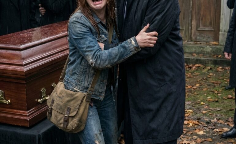 “You Can’t Bury Her — She’s Still Alive,” a Little Girl Cried at My Wife’s Funeral, and in That Moment, Everything I Knew Began to Fall Apart.