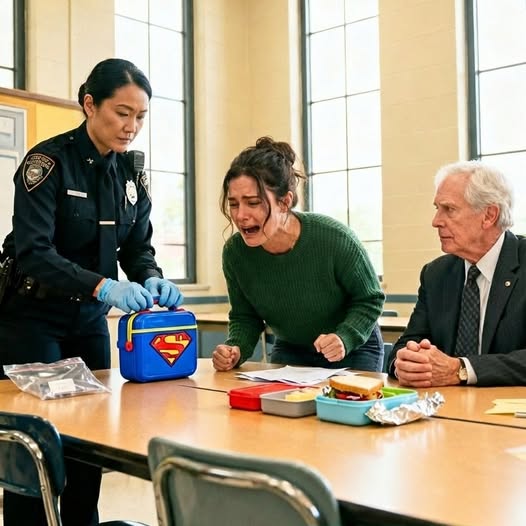 My son’s school called me at work. Come immediately. It’s an emergency. When I arrived, there were ambulances everywhere in the parking lot. The principal met me at the door looking pale. Who cooks for him? We found something disturbing in his lunchbox. He opened the lunch box on the table in front of me. My hands started shaking when I saw what was inside…