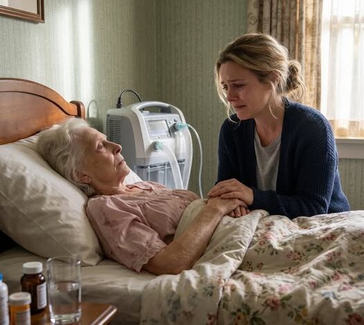 When I returned from my trip, I thought the silence in the house felt strange. Then I saw the note my husband and mother-in-law had left behind: “Deal with this senile old woman.” My hands trembled as I rushed upstairs… and found his grandmother barely breathing. As I held her, tears streaming down my face, she suddenly opened her eyes and whispered five chilling words: “Help me get revenge.”