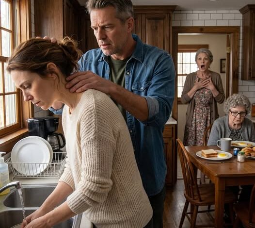 I arrived unannounced and froze. My daughter washed dishes in the cold while her husband and mother-in-law ate comfortably. I didn’t say a word. I simply took out my phone—and made one call.