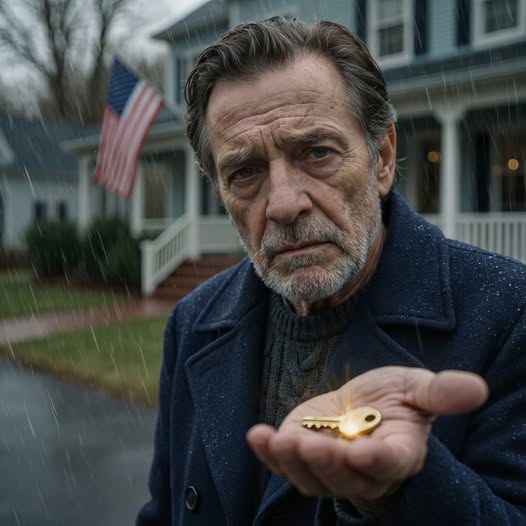 At my wife’s funeral, I stood alone in the rain. The next morning, my children came with a folder and said: ‘There is no place for Dad here anymore.’ I softly asked: ‘Do you know what you have overlooked?’