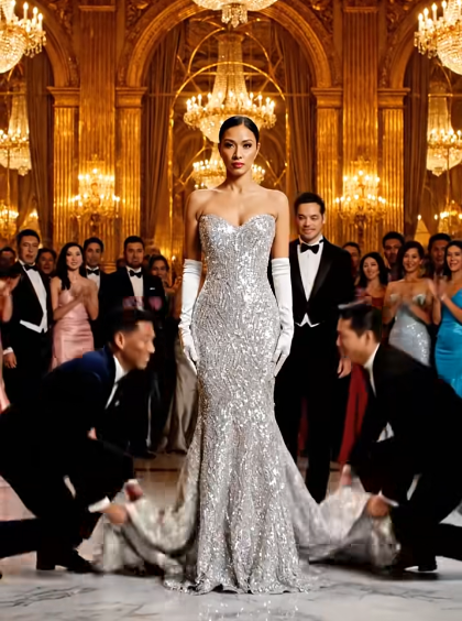 He Introduced His Wife as “Just the Cleaner” at a Corporate Gala—Minutes Later, the Entire Room Rose for Her