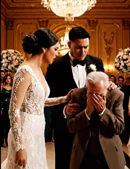 On my wedding day, my in-laws mocked my dad in front of 500 people. they said, “that’s not a father — that’s trash.” my fiancée laughed. I stood up and called off the wedding. my dad looked at me and said, “son… I’m a billionaire.” my entire life changed forever