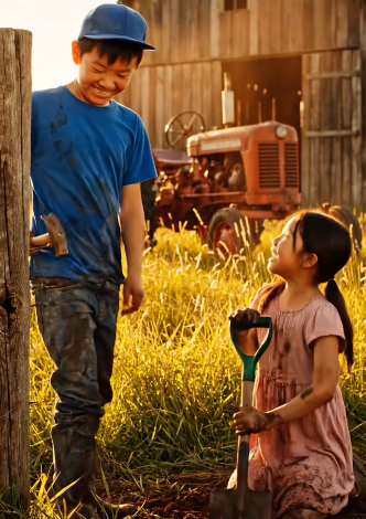 ABANDONED BY THEIR STEPMOTHER… A GENIUS BOY TURNED AN OLD FARM INTO MILLIONS