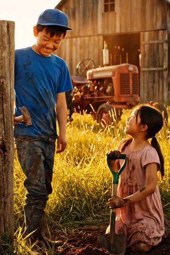 ABANDONED BY THEIR STEPMOTHER… A GENIUS BOY TURNED AN OLD FARM INTO MILLIONS