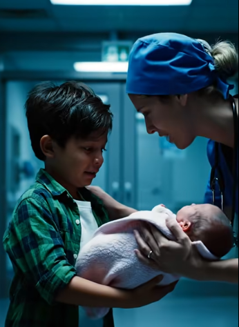 A Barefoot Boy Walked Into The ER Whispering “Please Hide Us.” What Police Found Later Made The Captain Fall To His Knees