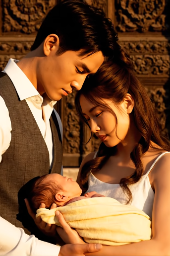 After I gave birth, my husband’s family announced, “In our tradition, the grandparents raise the firstborn.” When I refused, his mother smirked and said, “Then you’re dishonoring our ancestors.” My husband stood there, torn between them and me. That night, I made a quiet phone call. The next morning, they opened their mail—and the moment they read what I had done, they screamed.