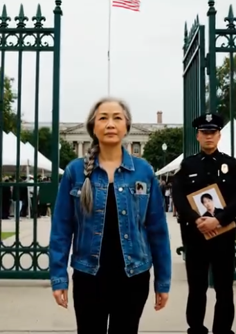 On the day of my daughter’s wedding, I found my photo at the gate with a sign: “Do not let her in.” I turned and left in silence. Four hours later, she realized her wedding had ended when I went home.