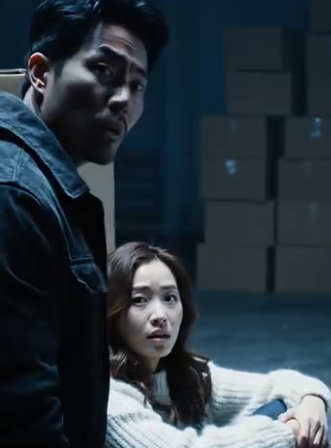 While we were shopping, my husband suddenly grabbed my hand and yelled, “Get into the fitting room—now!” Before I could ask why, he shoved me inside and slipped in after me. The space was cramped, our breathing shallow. Leaning close, he whispered, “Don’t make a sound. Look through the gap.” When I slowly peered through the slit in the curtain, what I saw made my blood run cold…