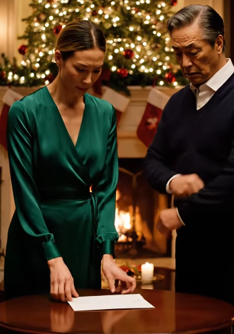 On Christmas, my parents proudly handed my sister the keys to her new house, telling me I’d understand one day. I remained silent. Then my dad opened my gift. The color drained from his face. He finally understood—but far too late.