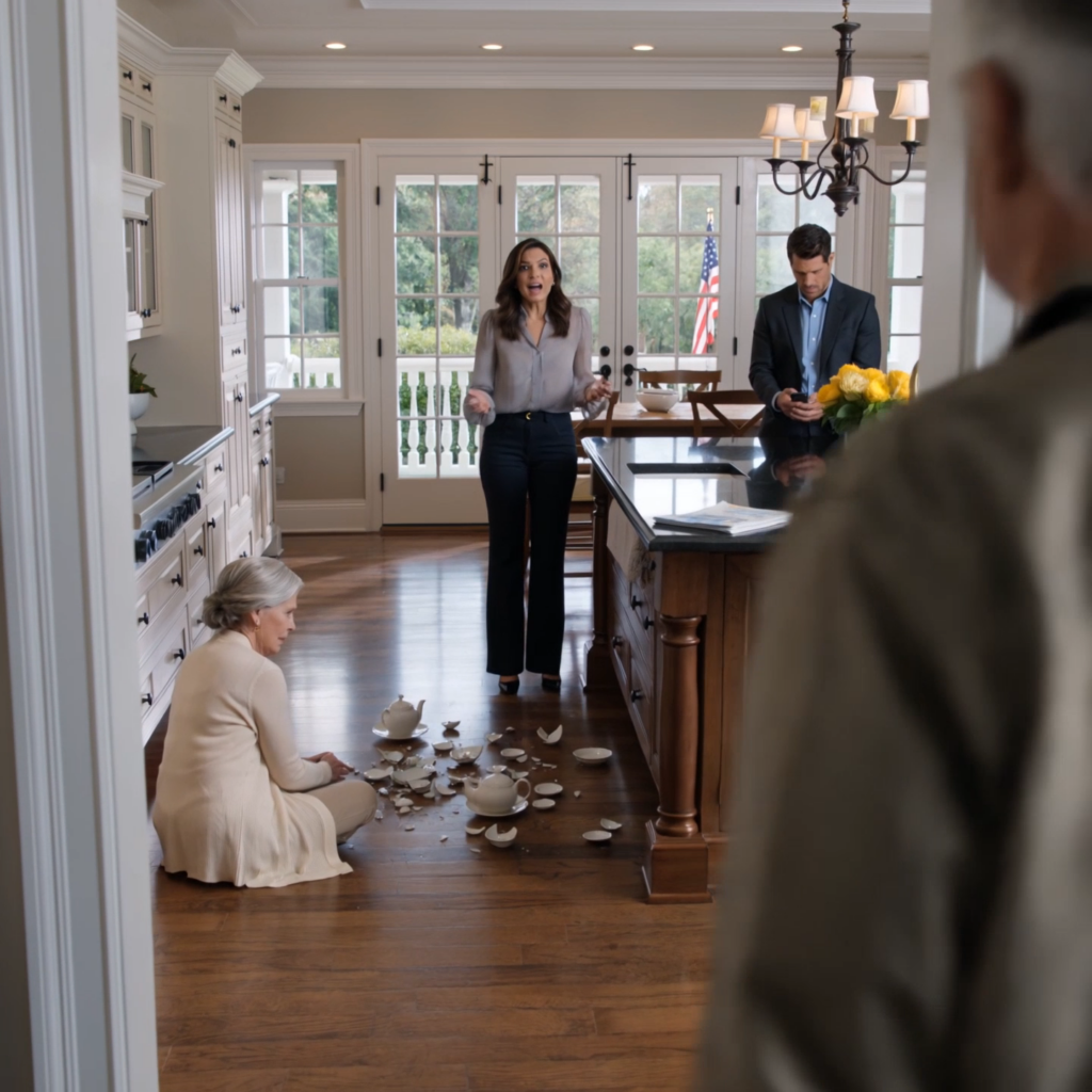 I came home and found my wife crying on the kitchen floor. My daughter said she had no idea what happened. Then I checked the cameras, and within seconds I knew this was not one of those messy family moments people explain away later.