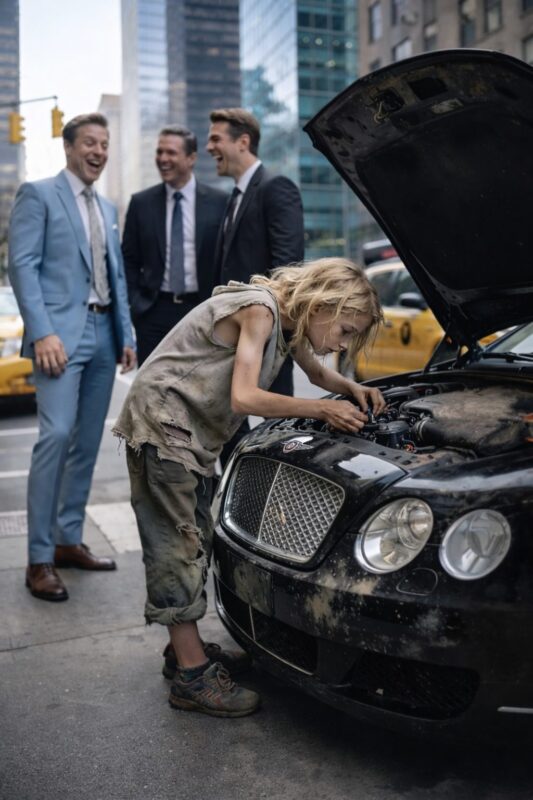 “I’ll give you a hundred million dollars if you fix my car,” the billionaire joked. But what the little girl did surprised everyone.