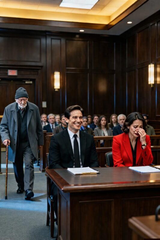 He won his divorce with confidence — and then his wife’s father froze the courtroom…