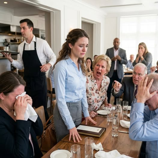 “Oh, dear daughter-in-law… seems we forgot our wallets and cards!” my in-laws laughed as the $150,000 bill was placed on the table. But their laughter didn’t last long—because the moment I spoke calmly, every smile disappeared.