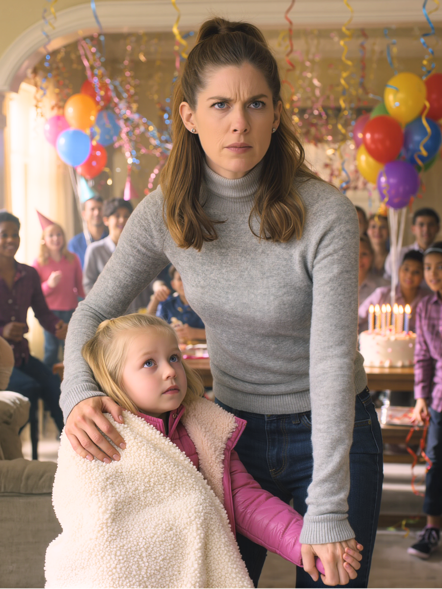 “At Her Cousin’s Birthday, My 6-Year-Old Daughter Was Made To Stand Outside,” Ava Whispered. For Two Hours, She Watched Through The Glass While Everyone Ate Cake And Opened Gifts. Then My Sister Leaned Down And Hissed: “Kids Of Cheaters Aren’t Welcome Here.” I Didn’t Yell. That Night, I Quietly Locked Her Out Of Every Account She’d Been Using In My Name. By Morning, She Was Spamming My Phone — And At 3:14 A.M., A VOICEMAIL HIT: “You’re Going To Regret This When She’s Gone.”