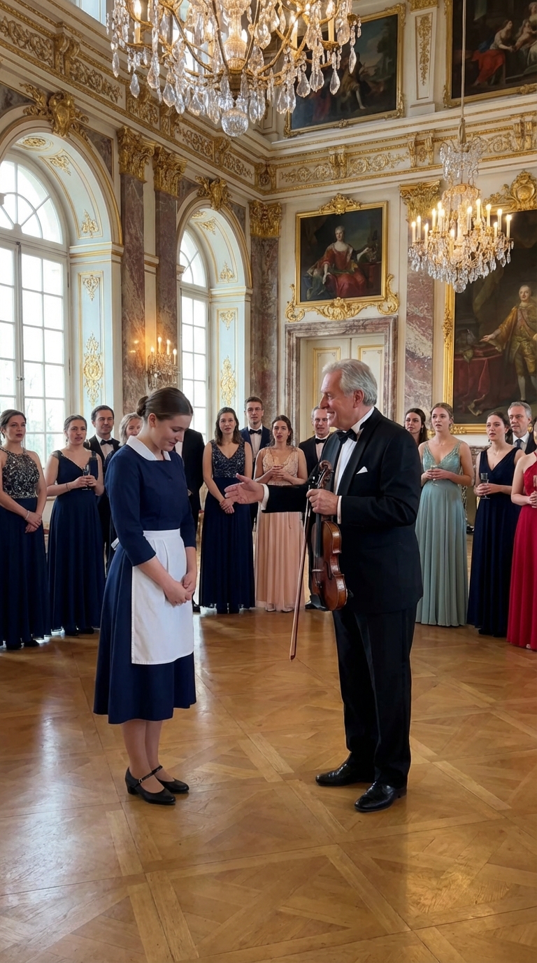 “If you play this violin, I’ll marry you”: The millionaire mocked the waitress in front of everyone, but the ending left the room in absolute silence.