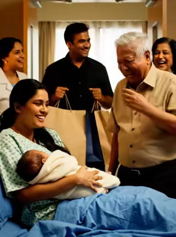 When my grandfather walked into my hospital room right after I gave birth, the first thing he said was, “Sweetheart, wasn’t the $250,000 I’ve been sending you every month enough?” My heart practically stopped.