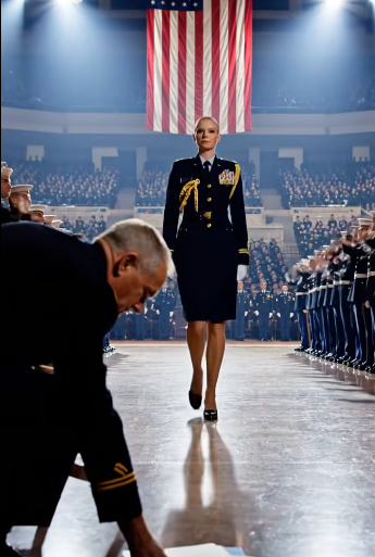 “She quit the Navy,” my father told everyone. I stood silently at my brother’s SEAL promotion ceremony… like a shadow no one noticed. Then a general walked up to me and snapped to attention. “Rear Admiral… you’re here as well, ma’am?” Two hundred SEALs rose to their feet at once. The entire hall fell silent. And for the first time in my life… my father turned pale.