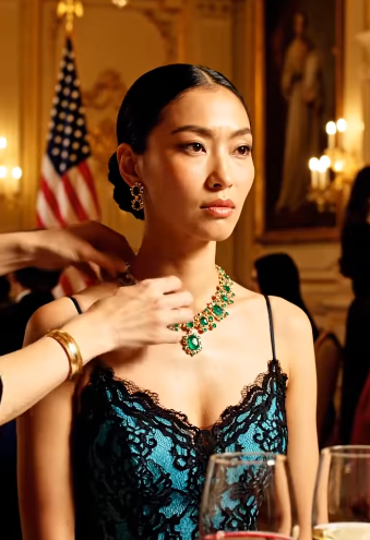 My Mother-In-Law Insisted I Hand Over My Jewelry At Dinner Thinking I Would Comply Without Question. But Just As She Reached For It, My Security Team Stepped In, And The Entire Room Fell Silent As …