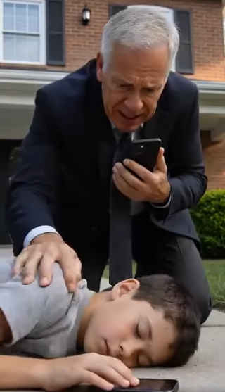 Our 6-year-old grandson stumbled onto the porch, bleeding and barely able to stand.