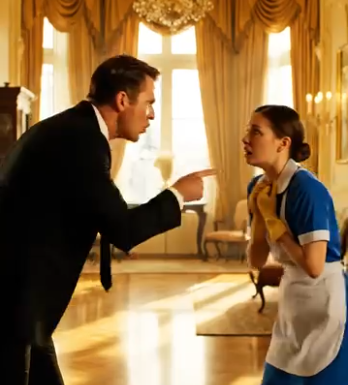 “This is my late wife’s necklace!” the millionaire shouts, but the cleaning lady’s response…