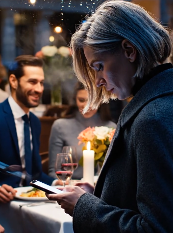 My son texted, ‘Dinner canceled,’ but when I arrived at the restaurant, I discovered they were secretly eating without me, and I was paying. I didn’t yell. I smiled, asked the manager for a minute, and brought a ‘surprise’ that made every fork stop in mid-air.