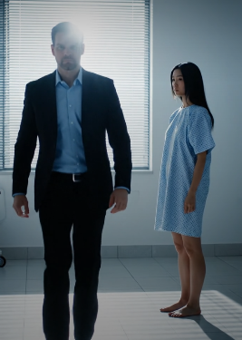 “My husband told the doctor to ‘let me die’ because he didn’t want to pay for a ‘broken wife.’ Three days later, he returned to the hospital to collect my belongings—but he froze at the door. I wasn’t in a bed. I was standing there in a Chanel suit, surrounded by my own private medical team. ‘The bill is already paid, Gary. And I just bought your company.’”