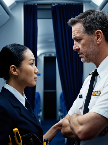 “She Was Forced Out of First Class — Until the Pilot Spotted the SEAL Tattoo on Her Back…and Froze”…