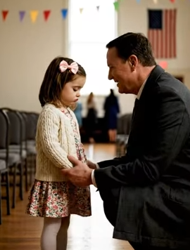 the day i walked into a noisy community center just to drop off a donation and ended up kneeling in front of a little girl who whispered that nobody ever picked her