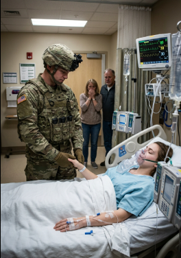 I returned from a Delta deployment and walked straight into the ICU. My wife lay there—so battered I barely recognized her. The doctor spoke quietly: “Thirty-one fractures. Severe blunt trauma. Repeated blows.” Outside her room stood her father and his seven sons, smiling like they had just won something. The detective beside me muttered, “It’s a family matter. Our hands are tied.” I looked again at the mark on her skull and replied calmly, “Perfect. Because I’m not law enforcement.” What happened next would never make it to a courtroom.