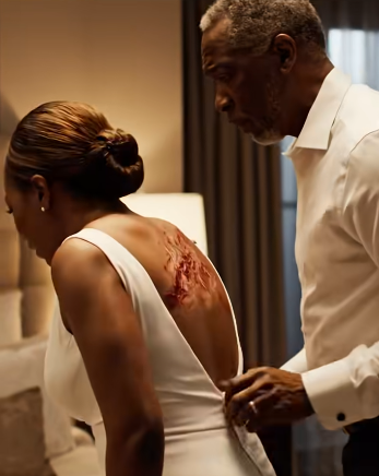 At 61, I remarried my first love. On our wedding night, as I removed my traditional bride’s dress, I was surprised and pained to see…