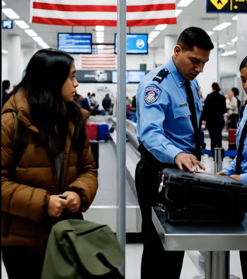 They only stopped the quiet girl because her backpack looked too old for Reagan Airport—but when a TSA officer opened a hidden leather case and whispered, “That’s not in any system,” the room changed. She didn’t cry, didn’t argue, and when Homeland Security asked where the medal came from, she gave one name that made a trained agent go pale: “My grandfather told me to take it to Catherine Menddees.”