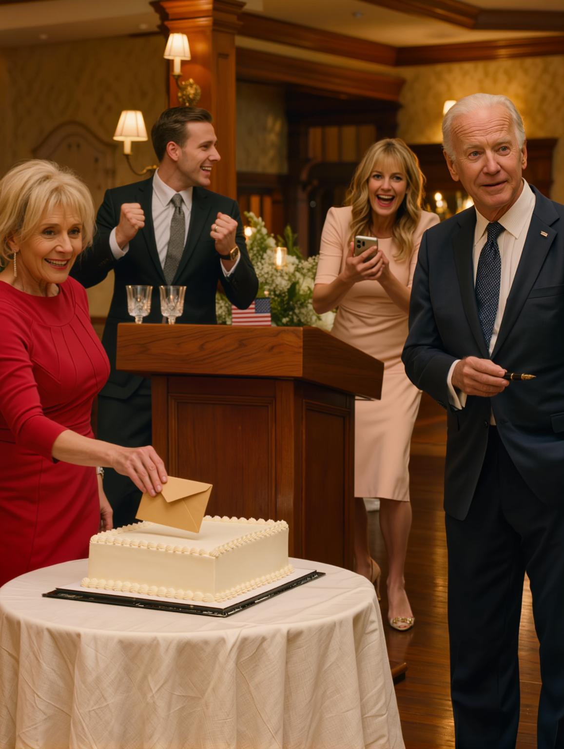 My kids cheered when my wife served me divorce papers on top of my retirement cake. I signed them, stood up, and minutes later she was the one asking me not to leave.