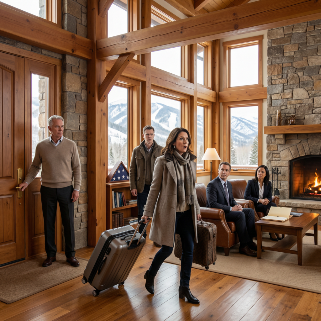 By the time my daughter-in-law shoved her second suitcase across my threshold, I already knew she had not come to make peace.
